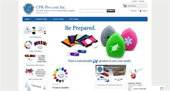 Desktop Screenshot of cpr-pro.com